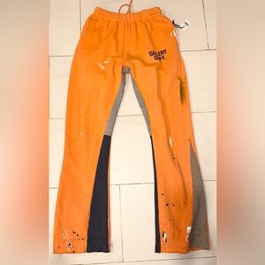 Gallery Dept. Flare Sweatpants Orange